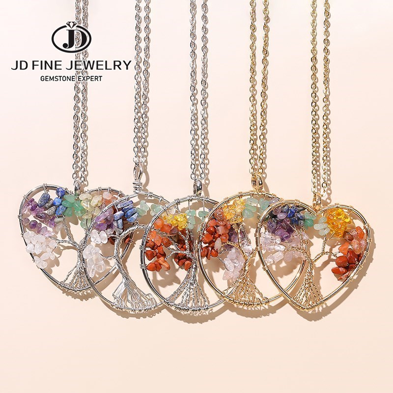 Bonsai Rock Garden - JD Natural Crystal Seven Chakras Gravel