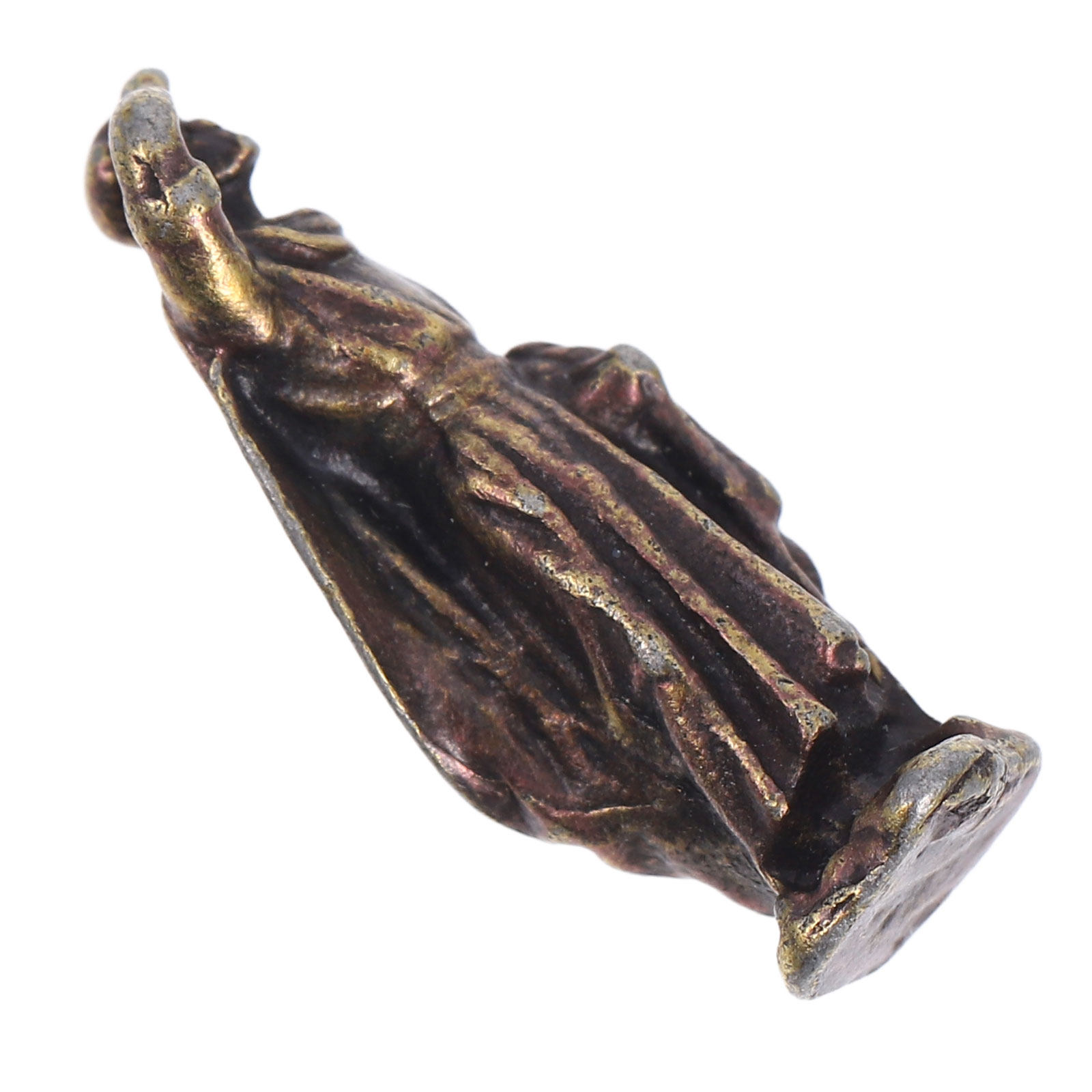 Bonsai Garden Decor - Miniature Ancient Chinese Figure Lifelike Metal