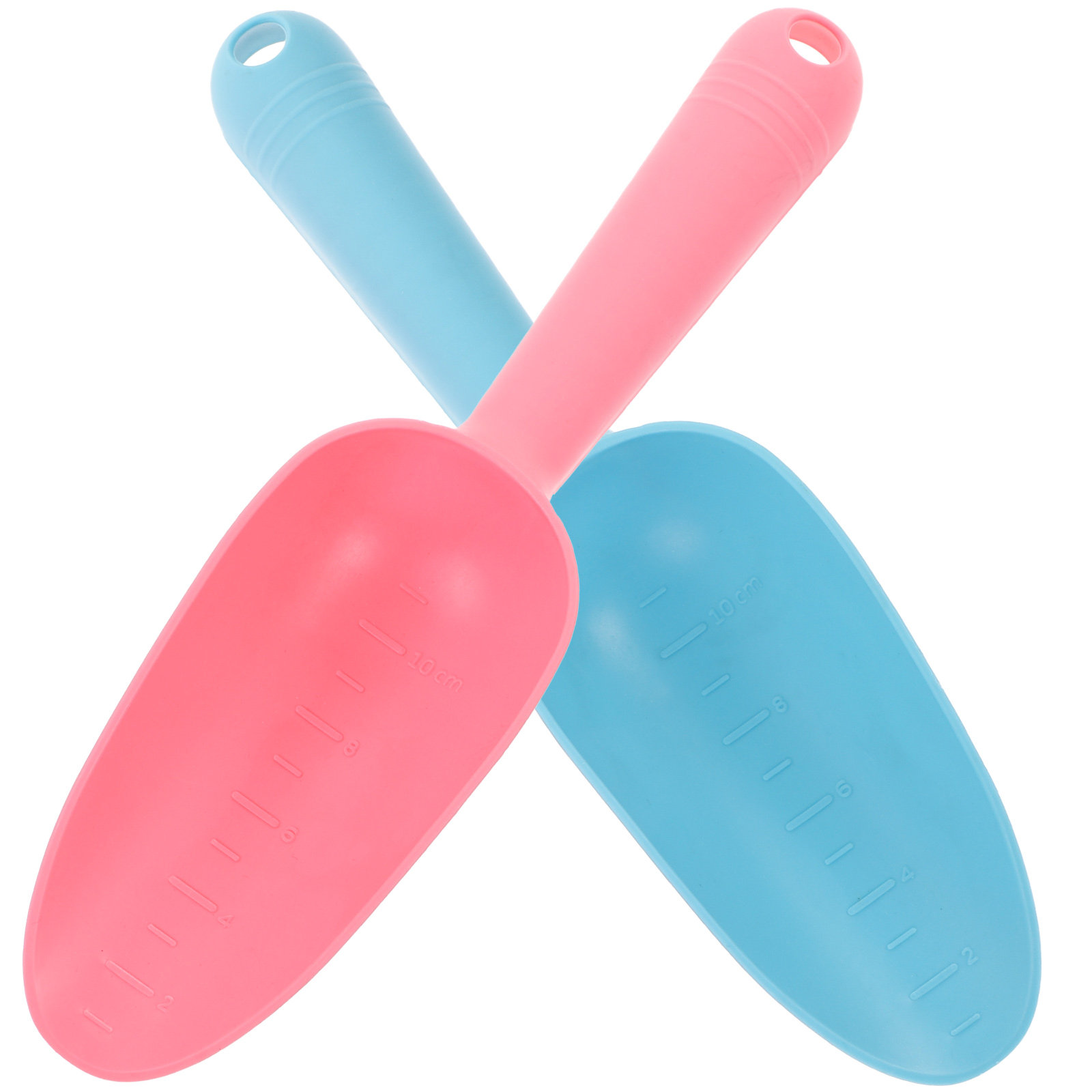 Soil Scoop Tool - 2Pcs Plastic Garden Scoop Hand Trowel