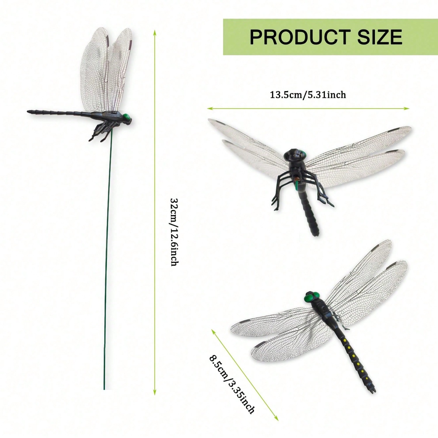 10 Pcs Dragonfly Decorative S, - Bonsai Garden Decor review and price