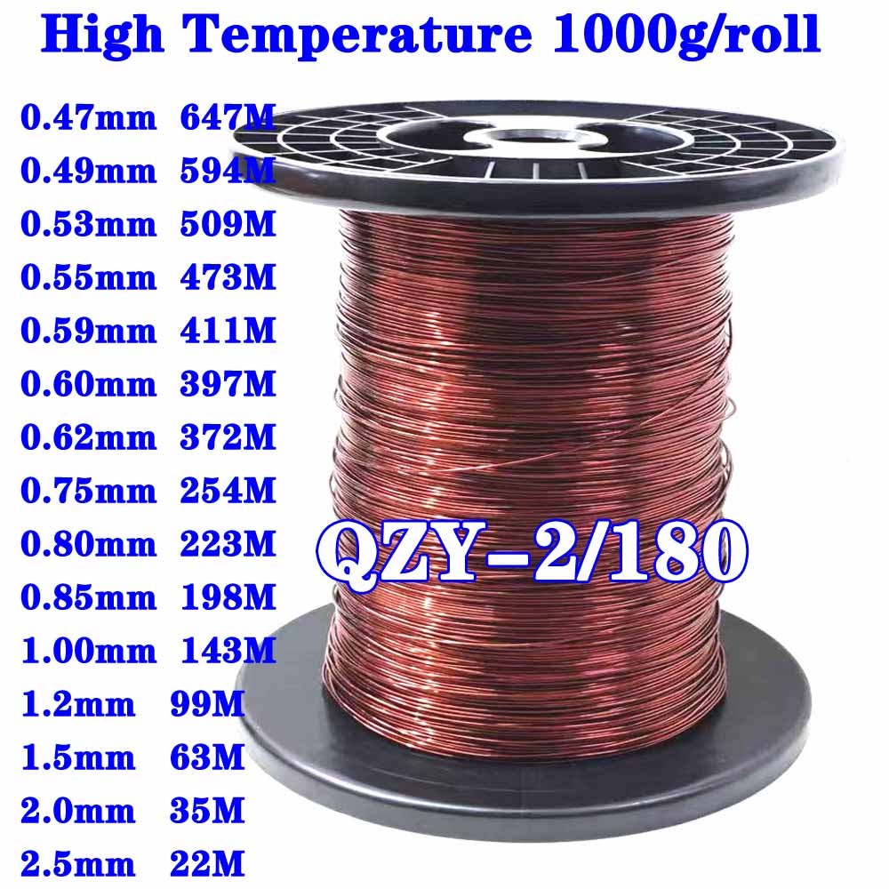 1kg/roll Enamelled Wire QZY-2/ - Copper Wire Roll review and price