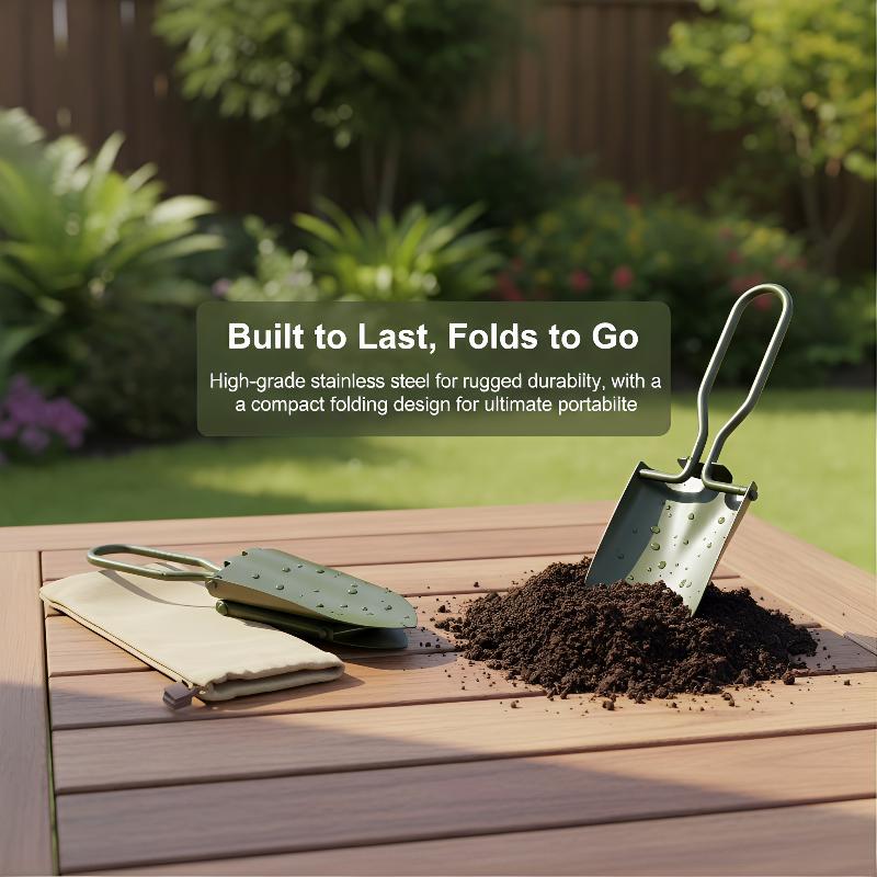 Mini Stainless Steel Garden Sh - Soil Scoop Tool review and price