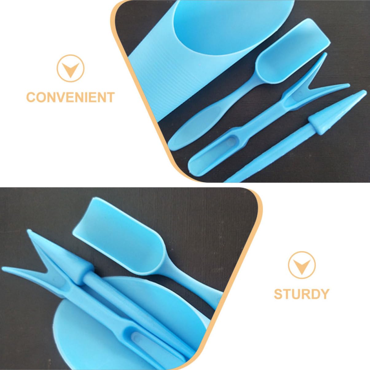 4pcs/set, Plastic Durable Buck - Soil Scoop Tool review and price