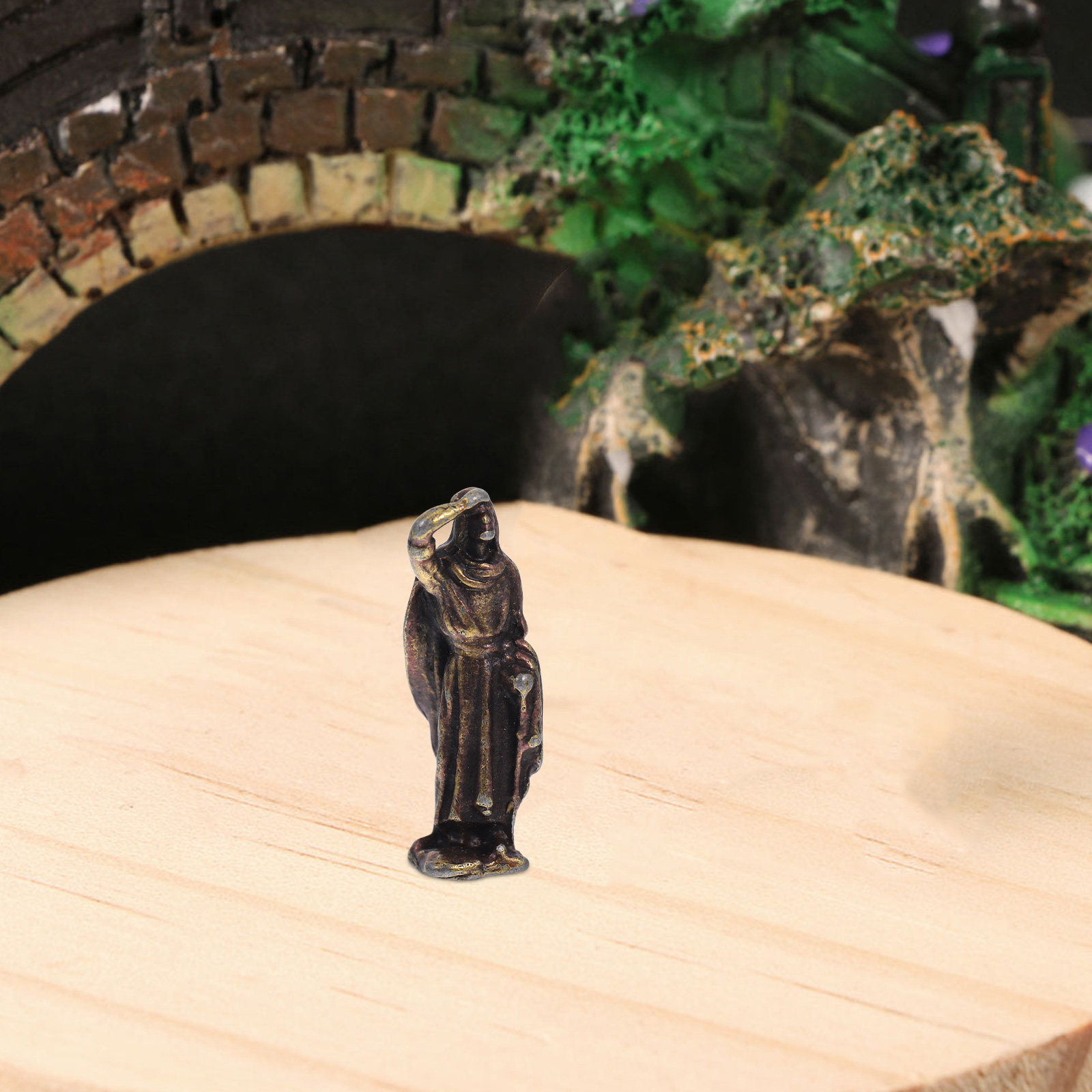Miniature Ancient Chinese Figu - Bonsai Garden Decor review and price