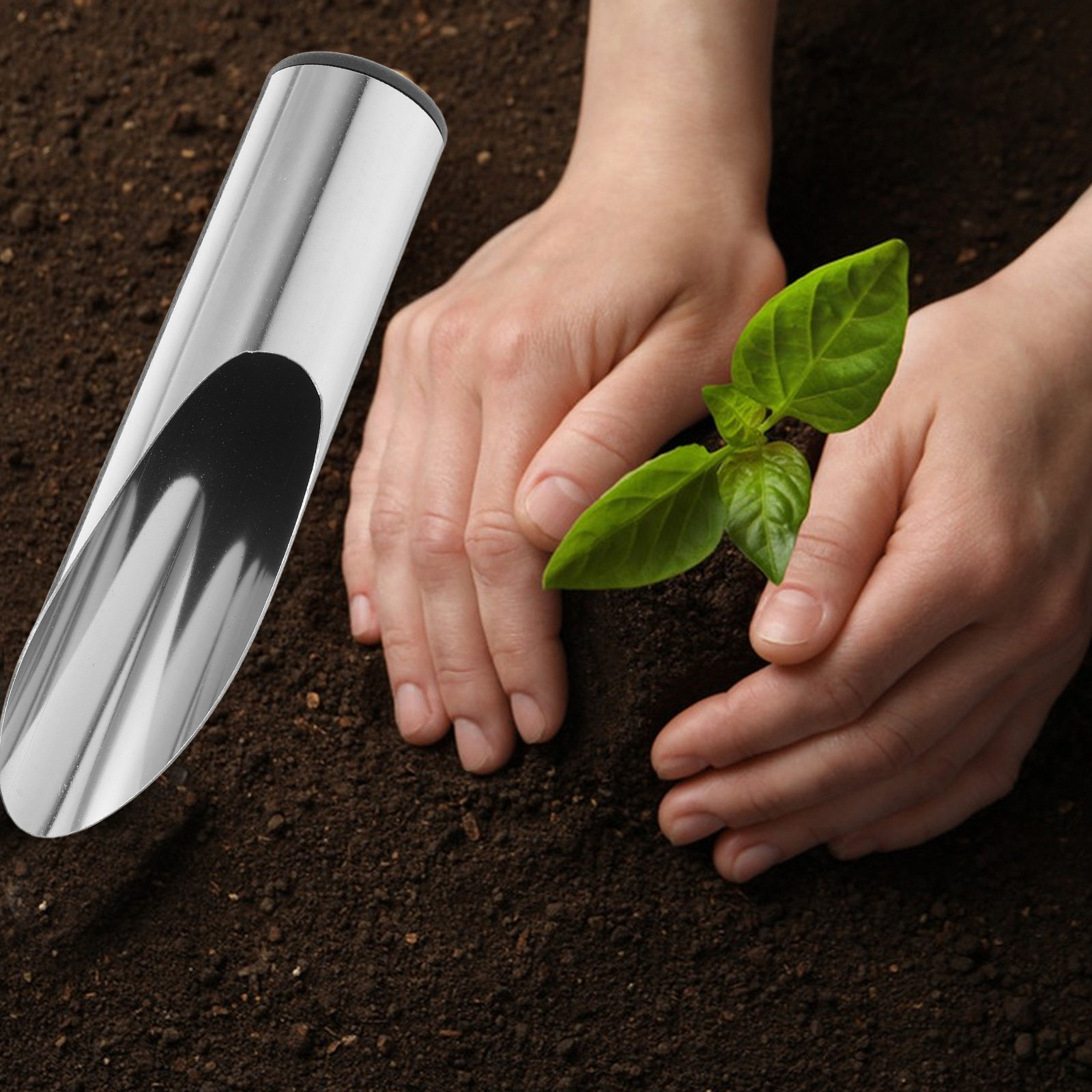 Stainless Steel Garden Shovel  - Soil Scoop Tool review and price