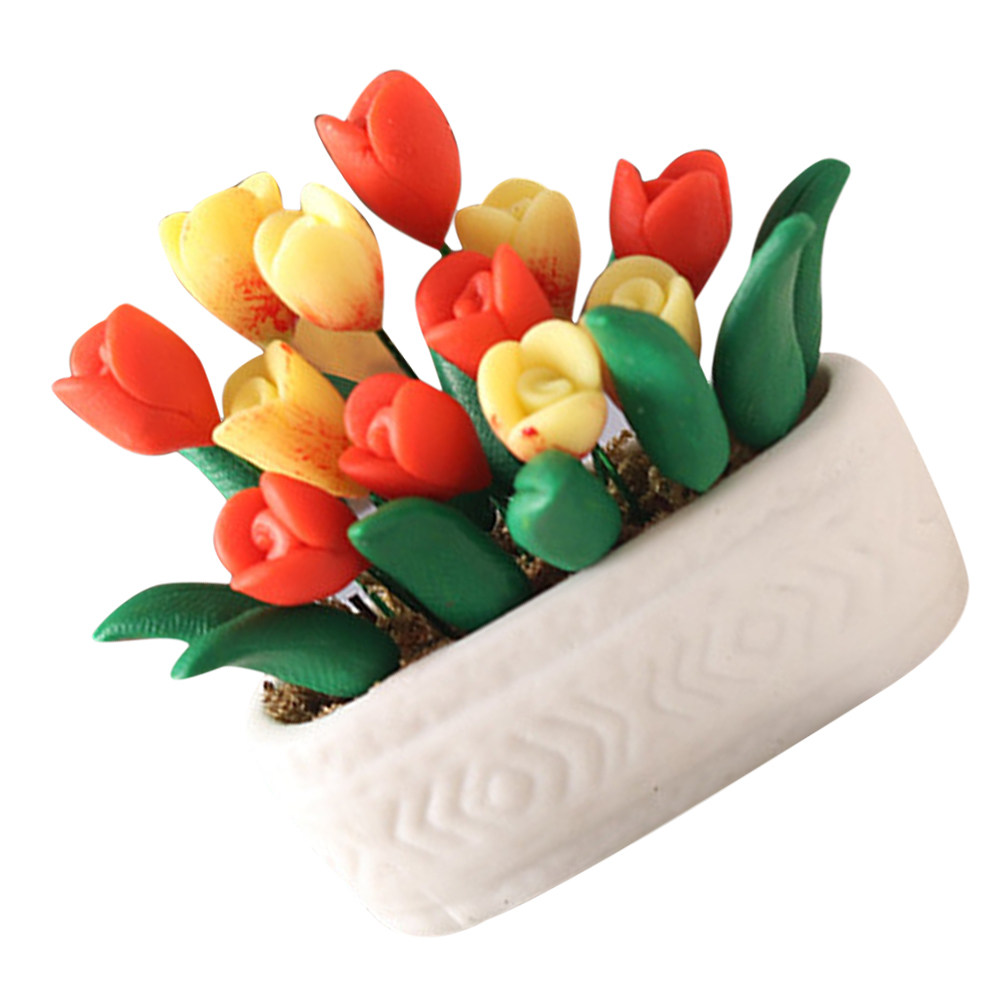 Mini Tulip Potted Plant Bright - Bonsai Garden Europe review and price