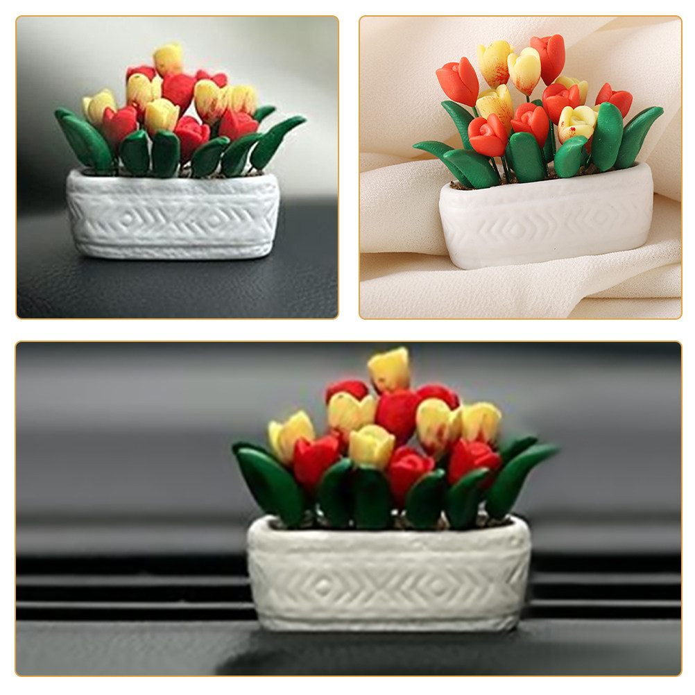 Mini Tulip Potted Plant Bright - Bonsai Garden Europe review and price