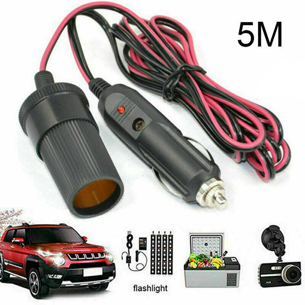 5M Car Cigar Lighter Plug 12V  - Copper Wire Roll review and price