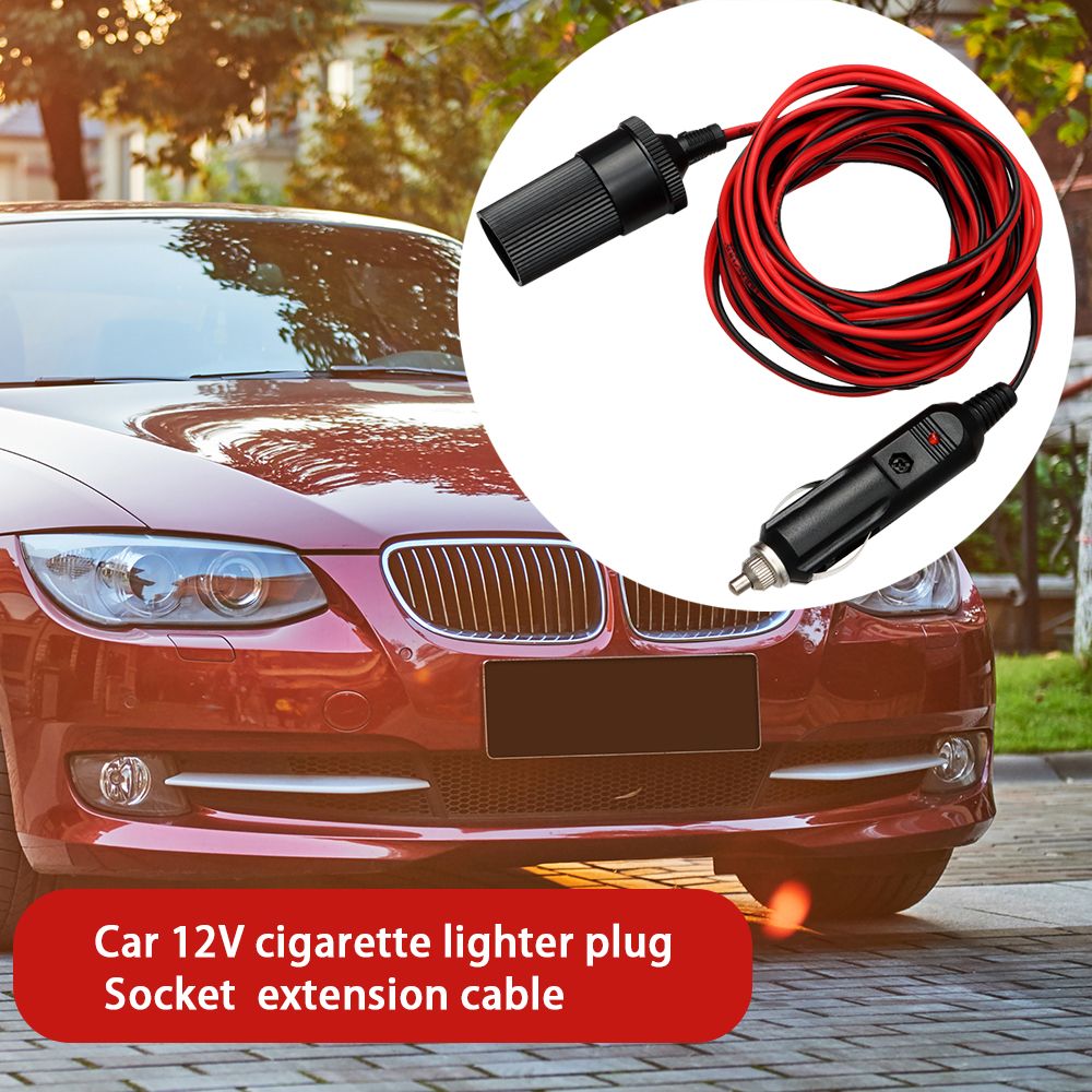 5M Car Cigar Lighter Plug 12V  - Copper Wire Roll review and price