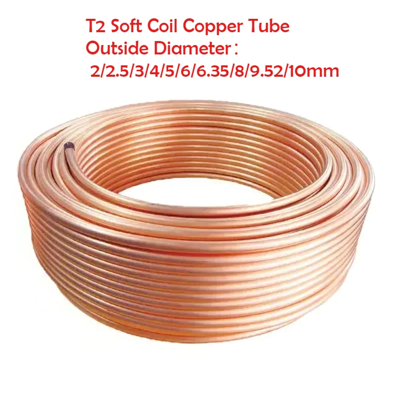 T2 Copper Tubing Soft Coil Red - Copper Wire Roll review and price