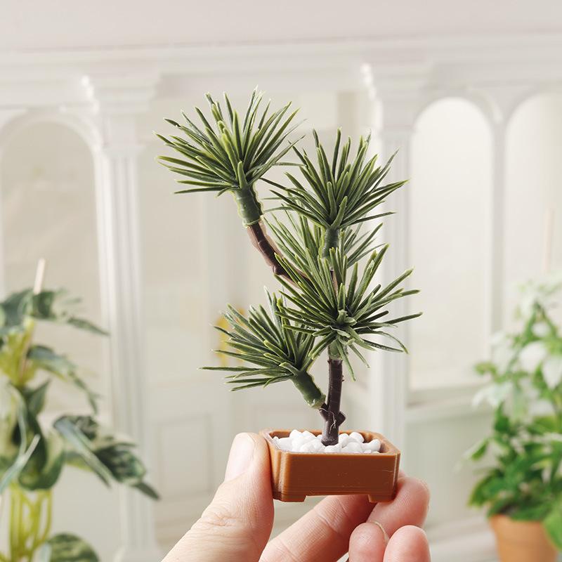 1Pcs 1/12 Dollhouse Simulation - Bonsai Garden Decor review and price