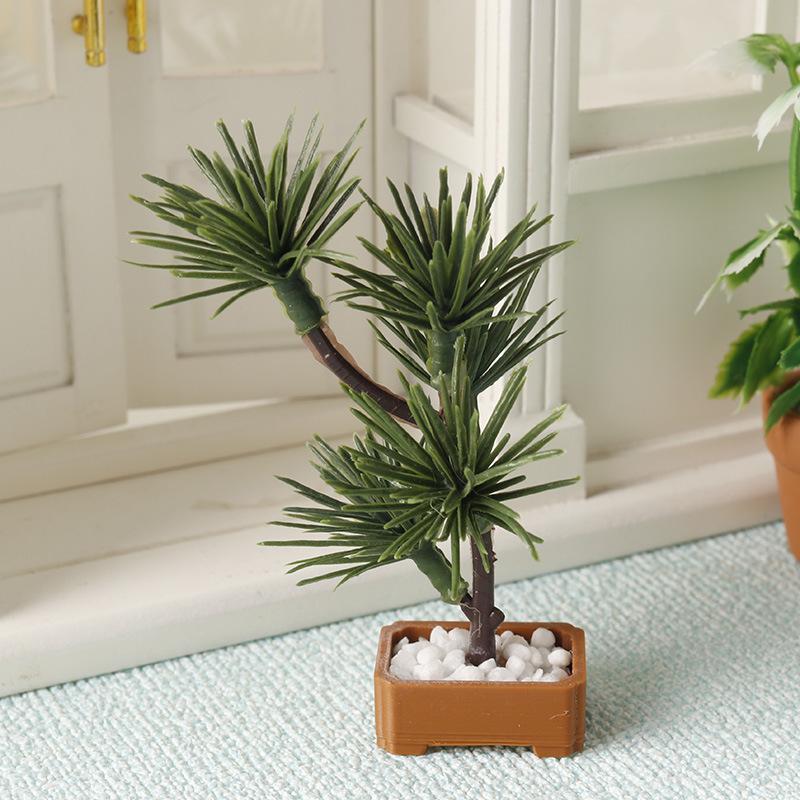 1Pcs 1/12 Dollhouse Simulation - Bonsai Garden Decor review and price
