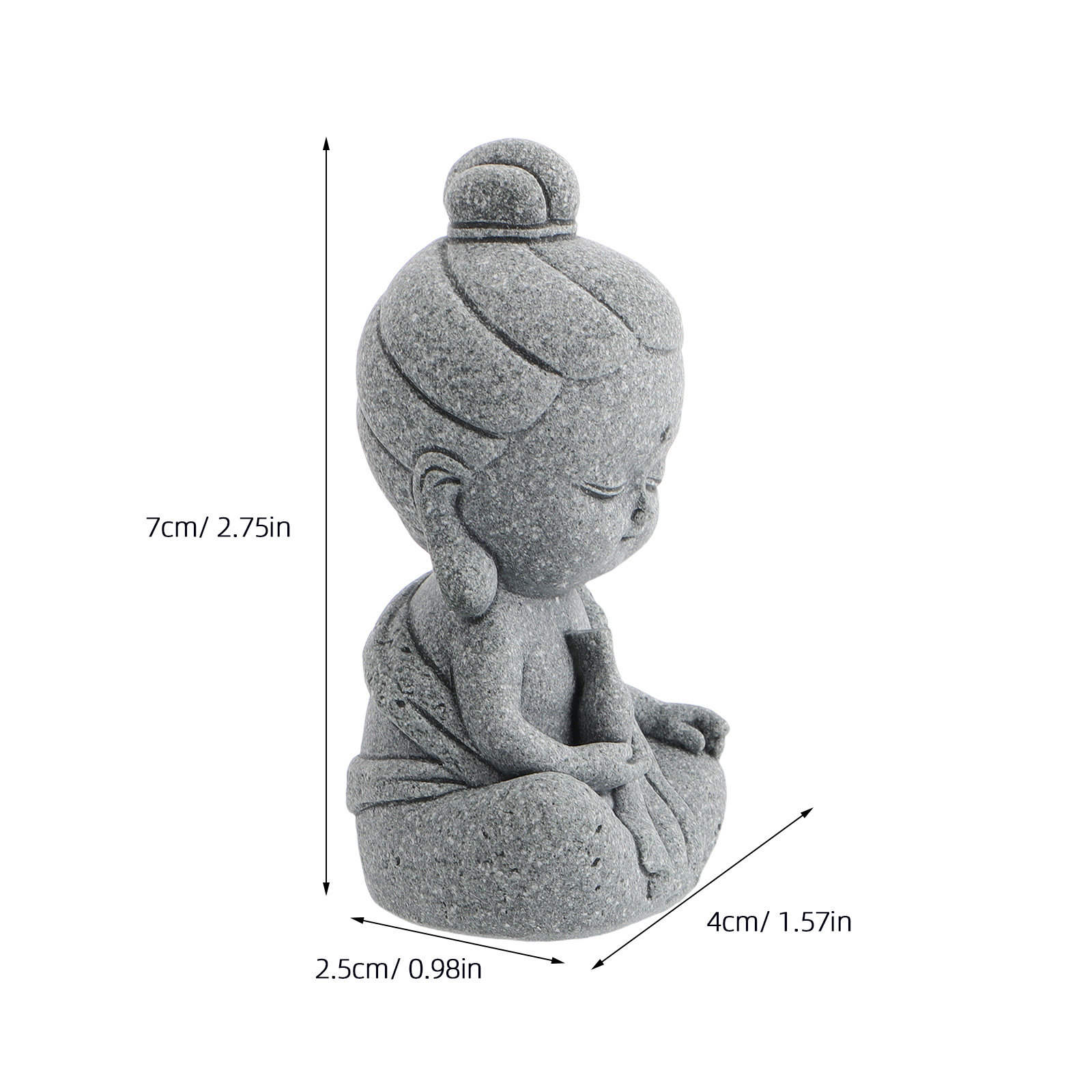 Exquisite Mini Guan Yin Stone  - Bonsai Garden Decor review and price