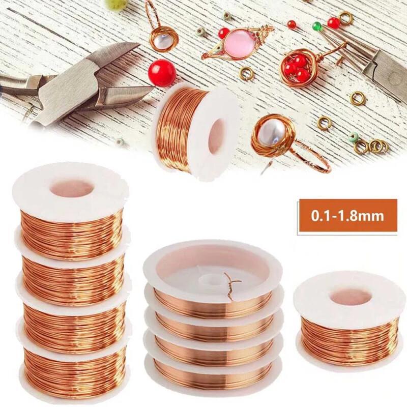 10M Bare Coppers Wire Pure Cop - Copper Wire Roll review and price