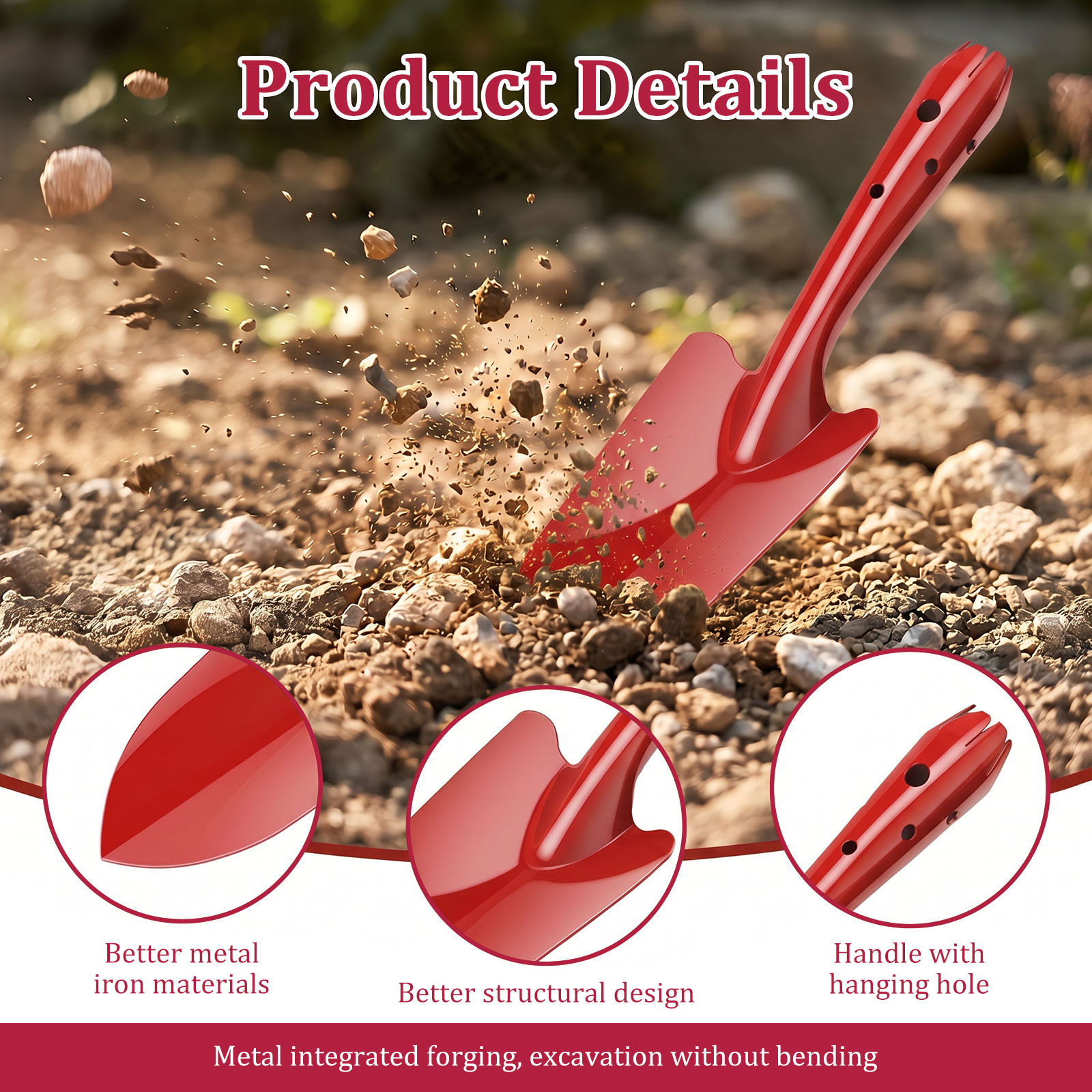 Garden Trowel Rust Resistant M - Soil Scoop Tool review and price