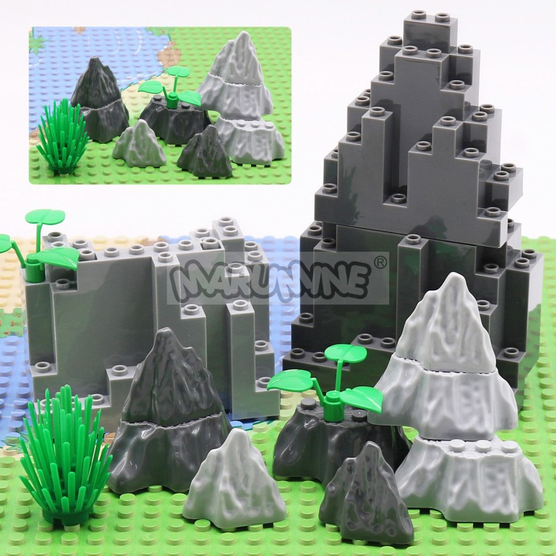 MARUMINE MOC Blocks Moutain Ro - Bonsai Rock Garden review and price