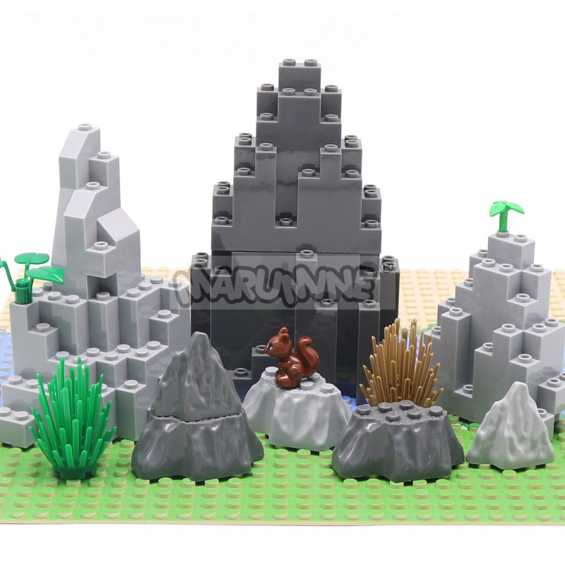 MARUMINE MOC Blocks Moutain Ro - Bonsai Rock Garden review and price