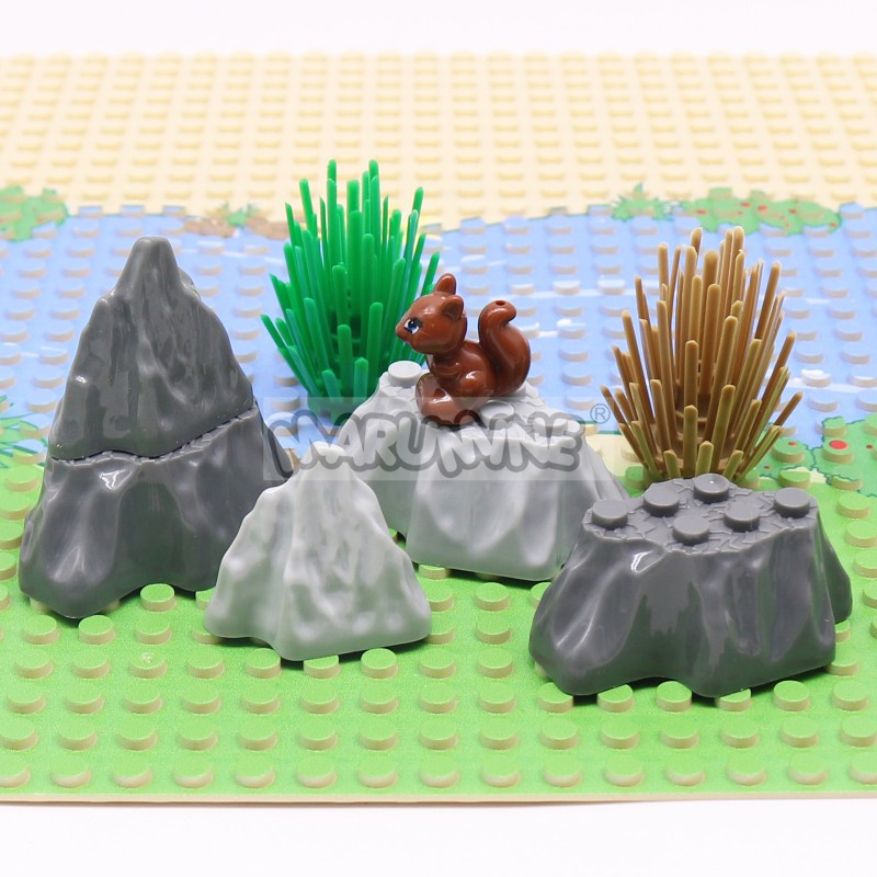 MARUMINE MOC Blocks Moutain Ro - Bonsai Rock Garden review and price
