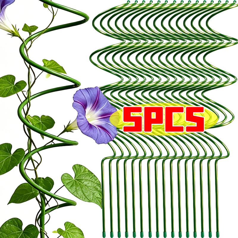 1/5Pcs Spiral Plant Support Ro - Bonsai Garden For Home review and price