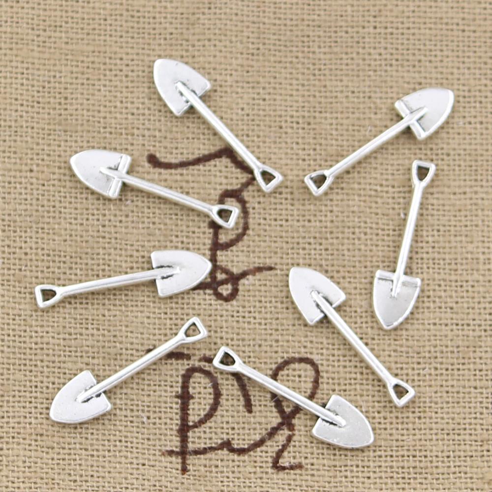 100pcs Charms Shovel Spade Gar - Soil Scoop Tool review and price