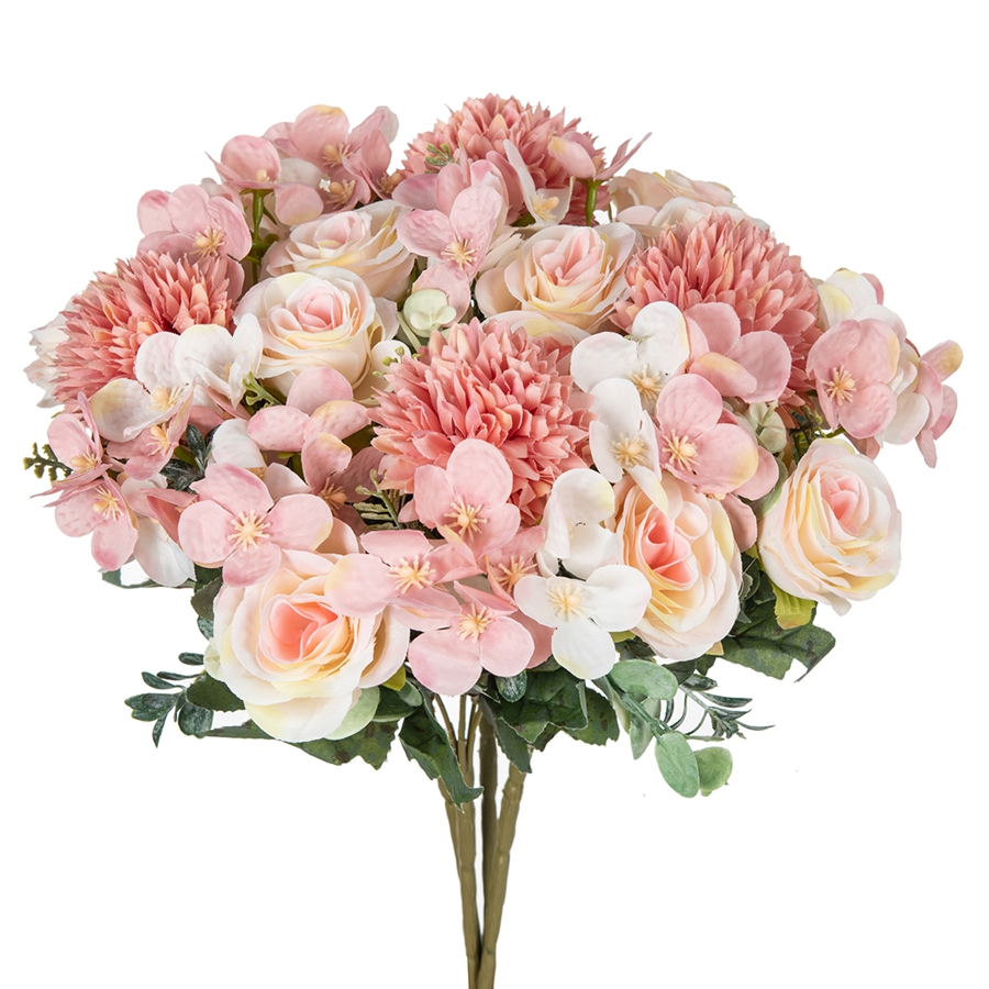 1/4pcs Artificial Flower Rose  - Bonsai Garden Decor review and price