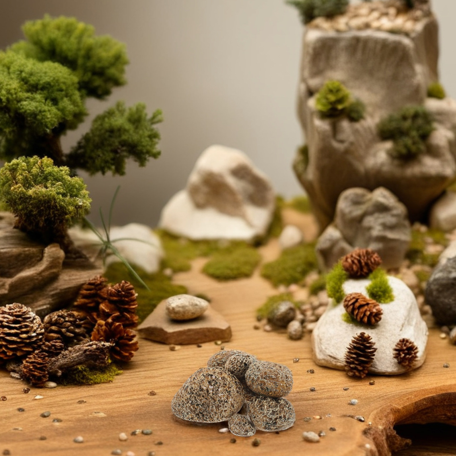 6Pcs Artificial Fake Rock Deco - Bonsai Rock Garden review and price