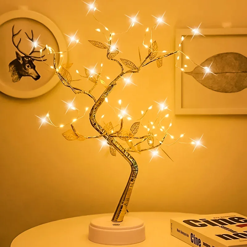 LED Tree Night Light Battery P - Bonsai Garden In Dc review and price